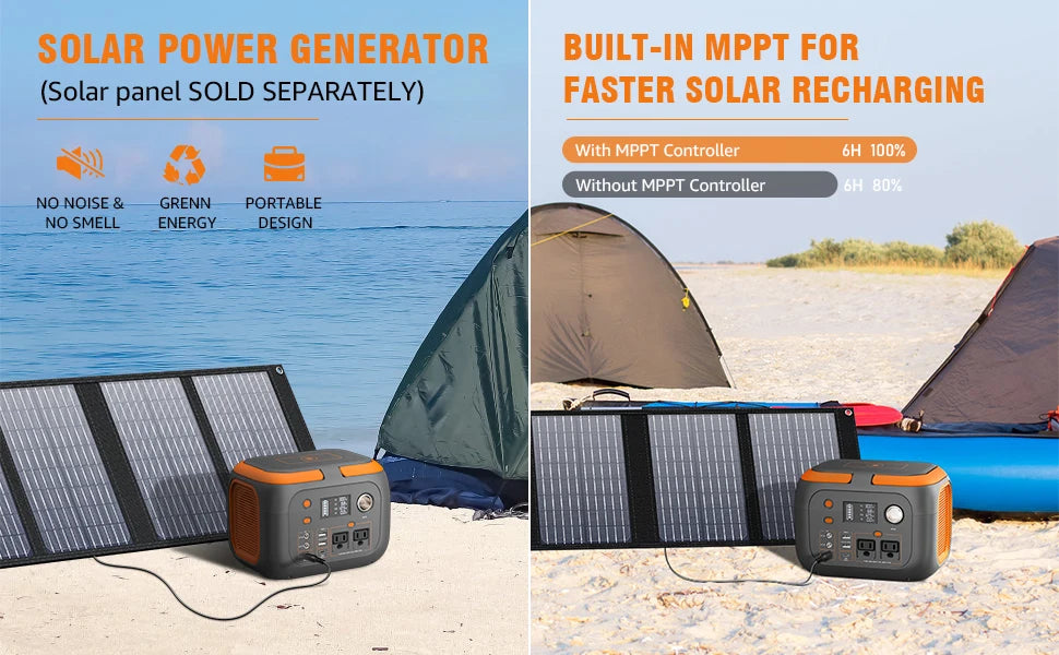 300W Portable Power Station (260Wh / 70,000mAh)
