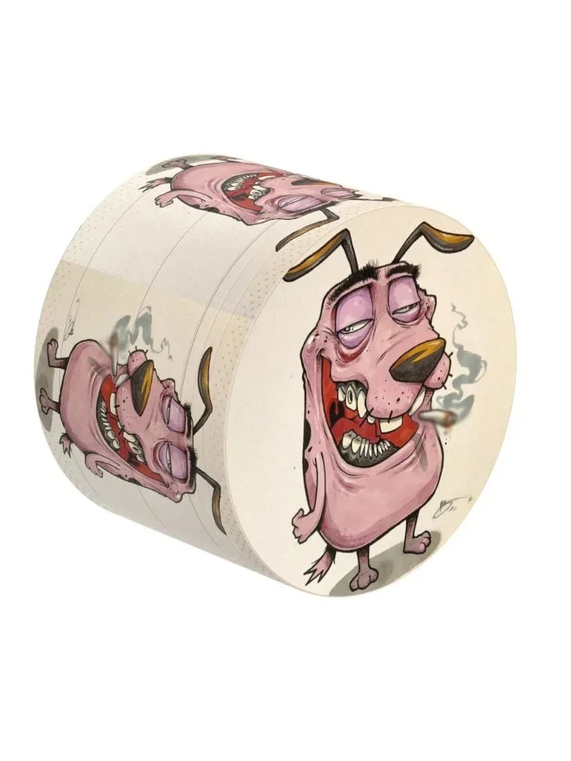 2-Inch Zinc Alloy Herb Grinder – Courage Pattern Spice & Tobacco Crusher