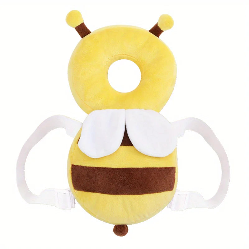 Little Bee Baby Head Protection Pillow – Soft Breathable Anti-Fall Cushion for Toddlers