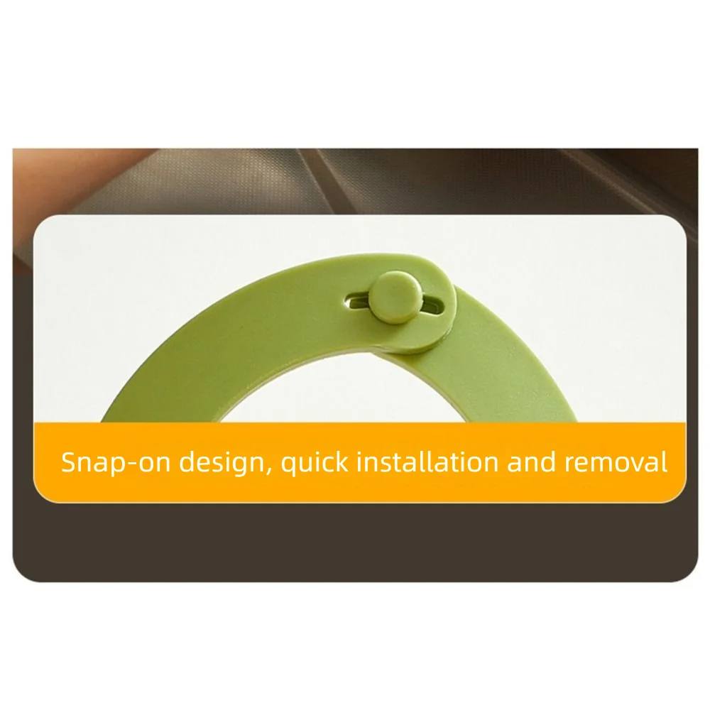 Press-to-Empty Sink Strainer Basket – Hanging Kitchen Drain Filter with Detachable Bottom