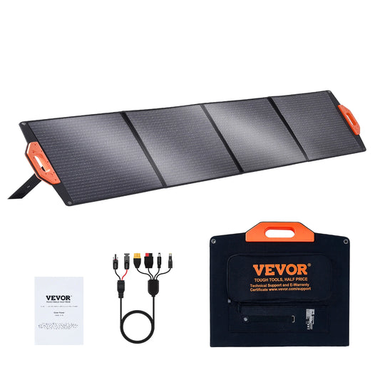 Foldable Monocrystalline Solar Panel 120W / 200W – High-Efficiency ETFE Waterproof Portable Charger for Camping, RVs, and Power Stations