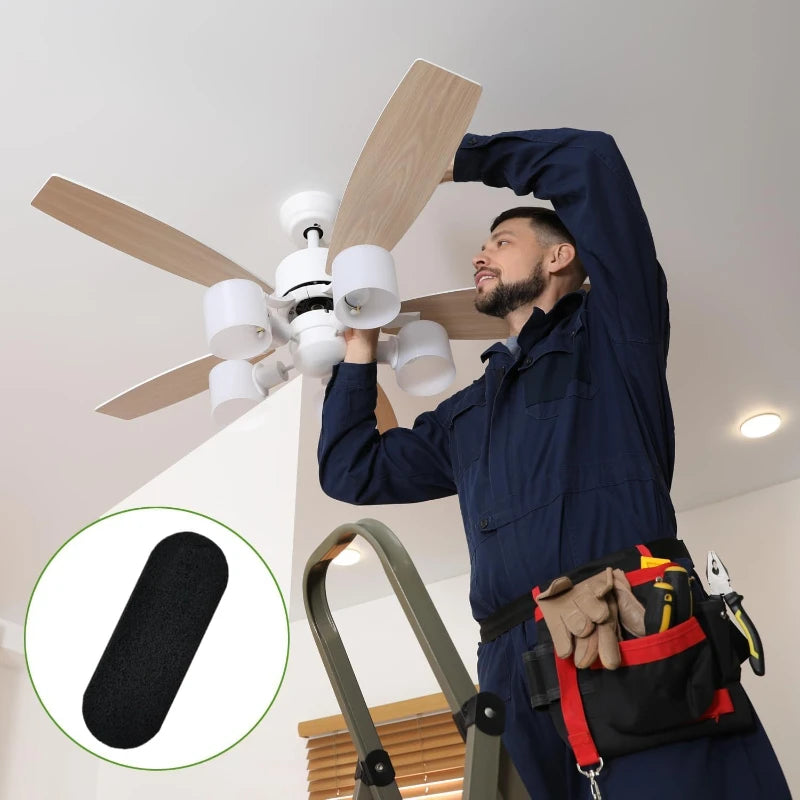 Activated Carbon Ceiling Fan Filters (Pack of 1 or 6)– Breathe Better, Live Fresher 🌀