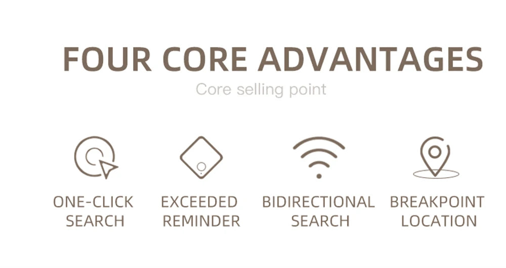 SmartFinder Bluetooth Tracker – Anti-Lost GPS Tag for Keys, Pets, Wallets & More