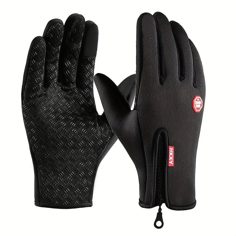 Touchscreen Winter Gloves – Warm, Windproof & Non-Slip for Men & Women