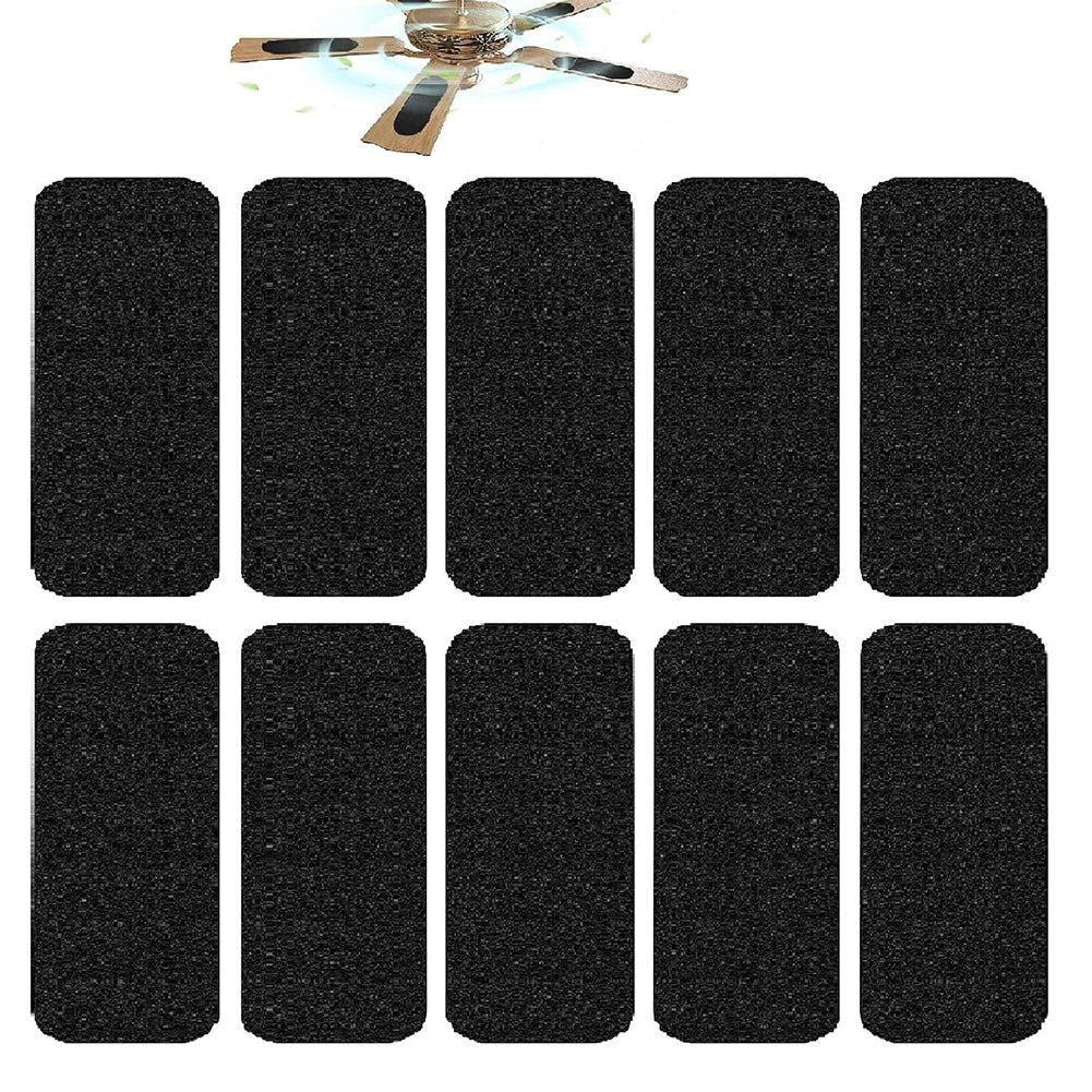 Activated Carbon Ceiling Fan Filters (Pack of 10) 🌀 – Breathe Better, Live Fresher