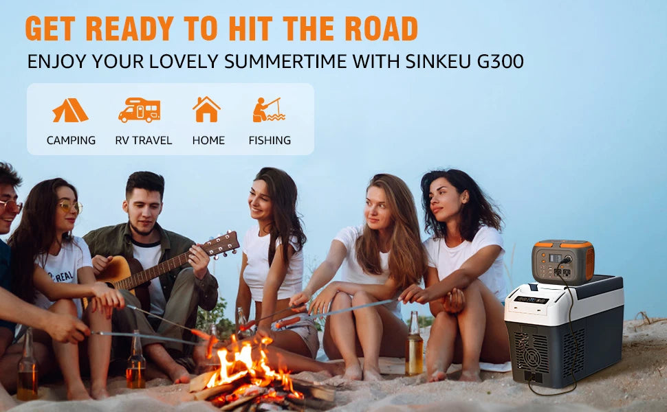 300W Portable Power Station (260Wh / 70,000mAh)