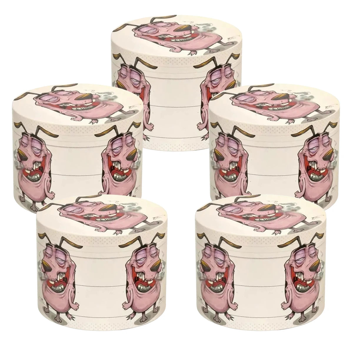 2-Inch Zinc Alloy Herb Grinder – Courage Pattern Spice & Tobacco Crusher